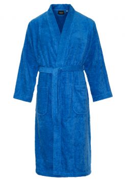Kimono kobaltblauw sauna - badstof