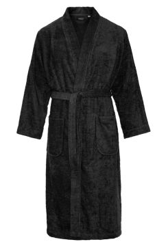 Kimono zwart sauna – badstof katoen