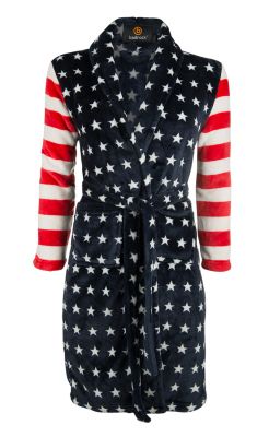 Kinderbadjas met Amerikaanse vlag