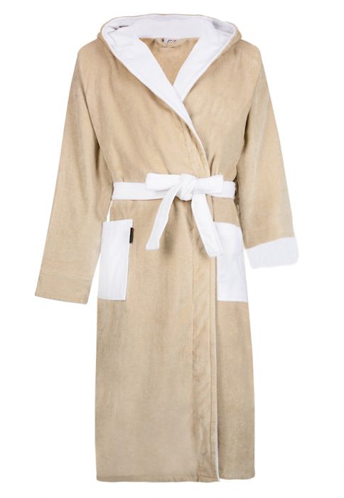 CityComfort Badjas voor dames, met capuchon, luxe pluizige damesbadjas in superzacht fleece, grijs, geschikt als cadeau voor moeder, roze, M