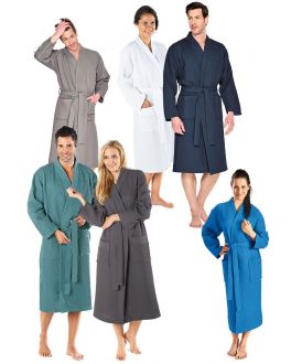 Lichtgewicht badjas voor sauna - badjassen voor de sauna